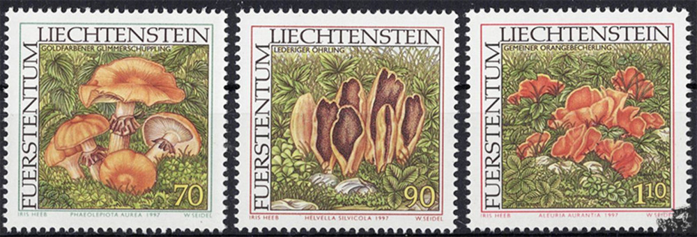 Liechtenstein 1997 ** - Seltene Pilze