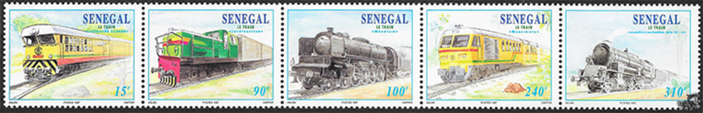 Senegal 1997 ** - Lokomotiven
