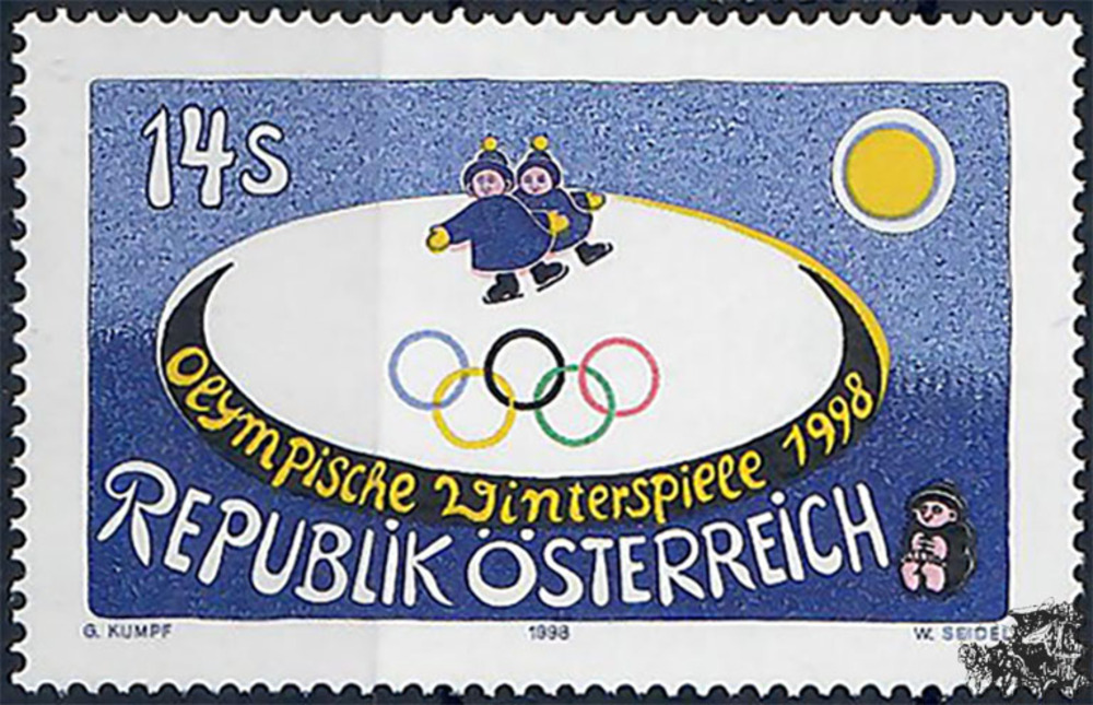 Österreich ** 1998 - 14 S - Olympische Winterspiele Nagano Österreich ** 1998 - 14 S - Olympische Winterspiele Nagano