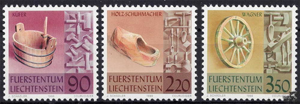 Liechtenstein 1998 ** - Altes Handwerk