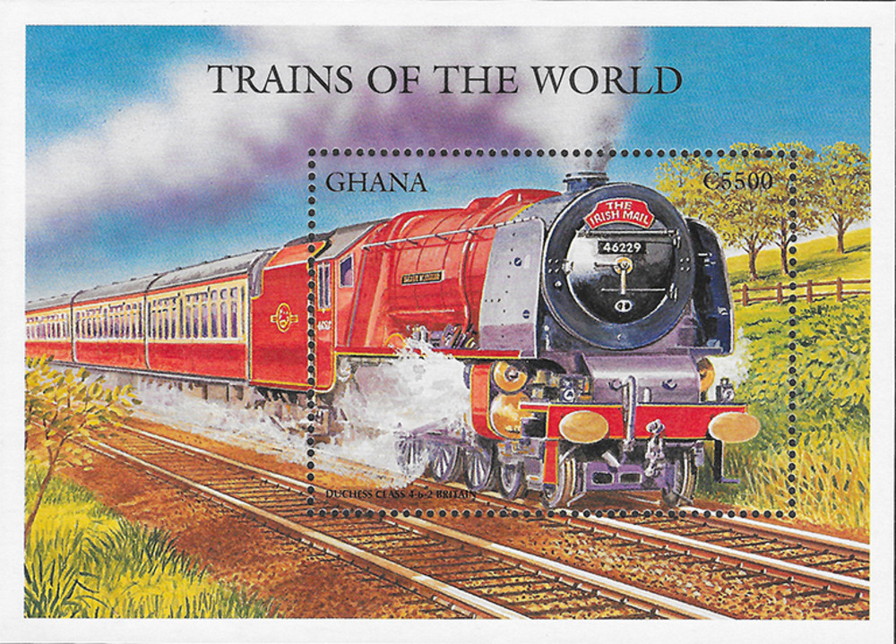 Ghana 1998 ** - Lokomotiven aus aller Welt, Duchess-Klasse (Großbritannien)