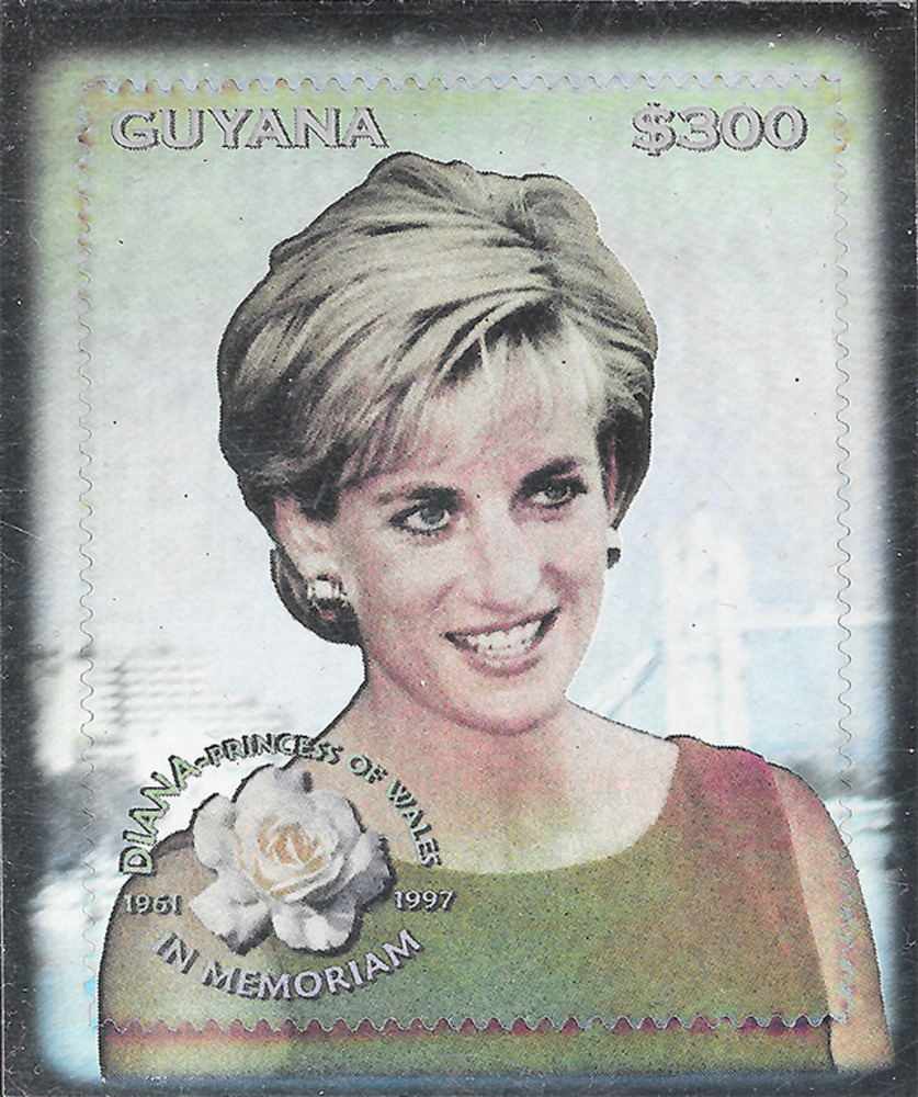 Guyana 1998 ** - 1. Todestag von Prinzessin Diana (III)