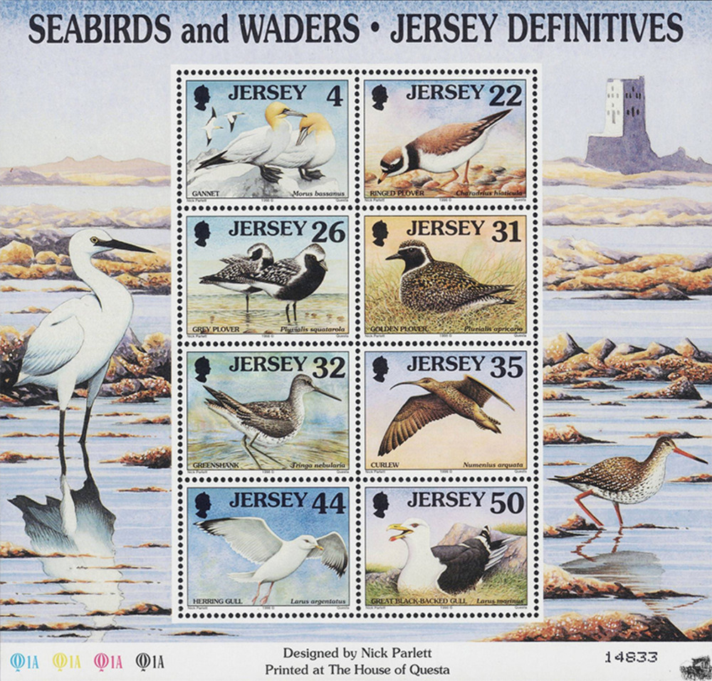 Jersey 1998 ** - See- und Watvögel, Basstölpel 