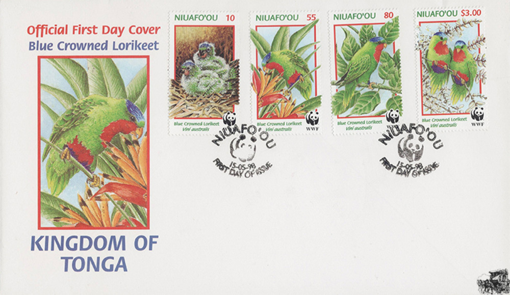 Tonga - Niuafoʻou 1998 FDC - Blaukäppchen