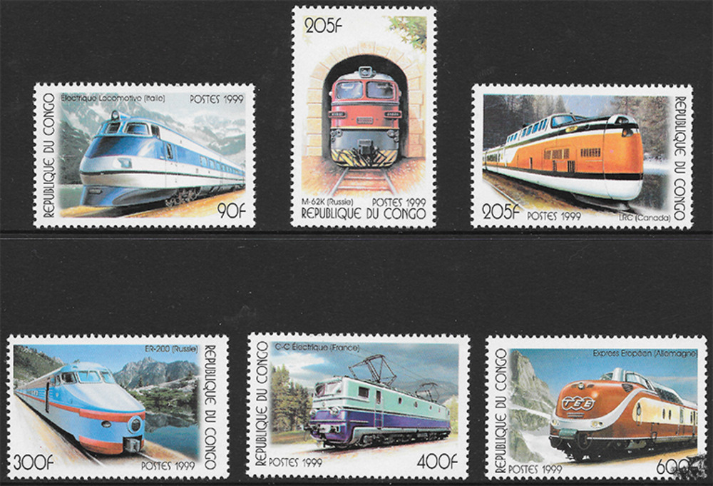 Kongo 1999 ** - Lokomotiven aus aller Welt