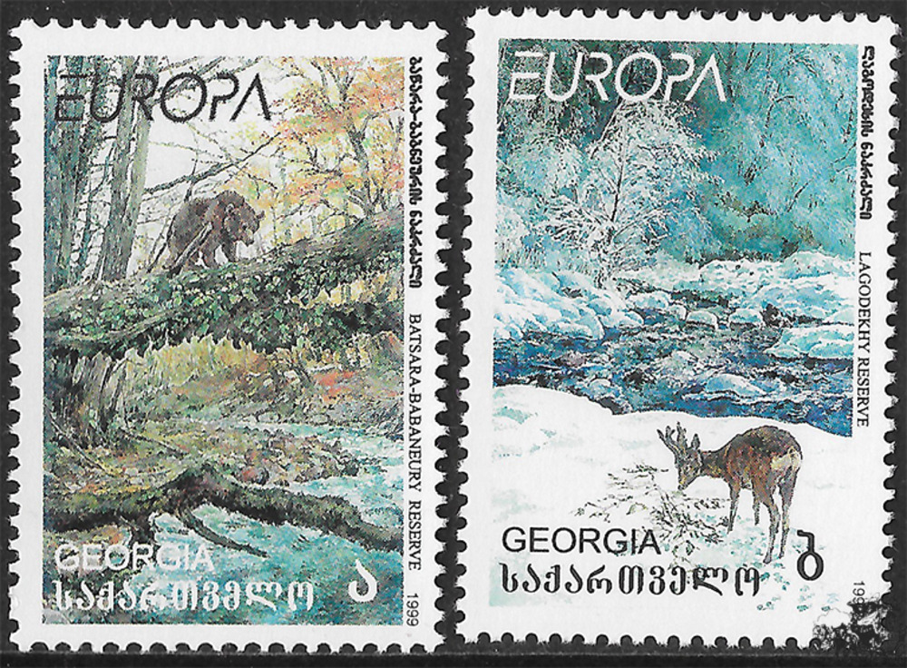 Georgien 1999 ** - Natur- und Nationalparks