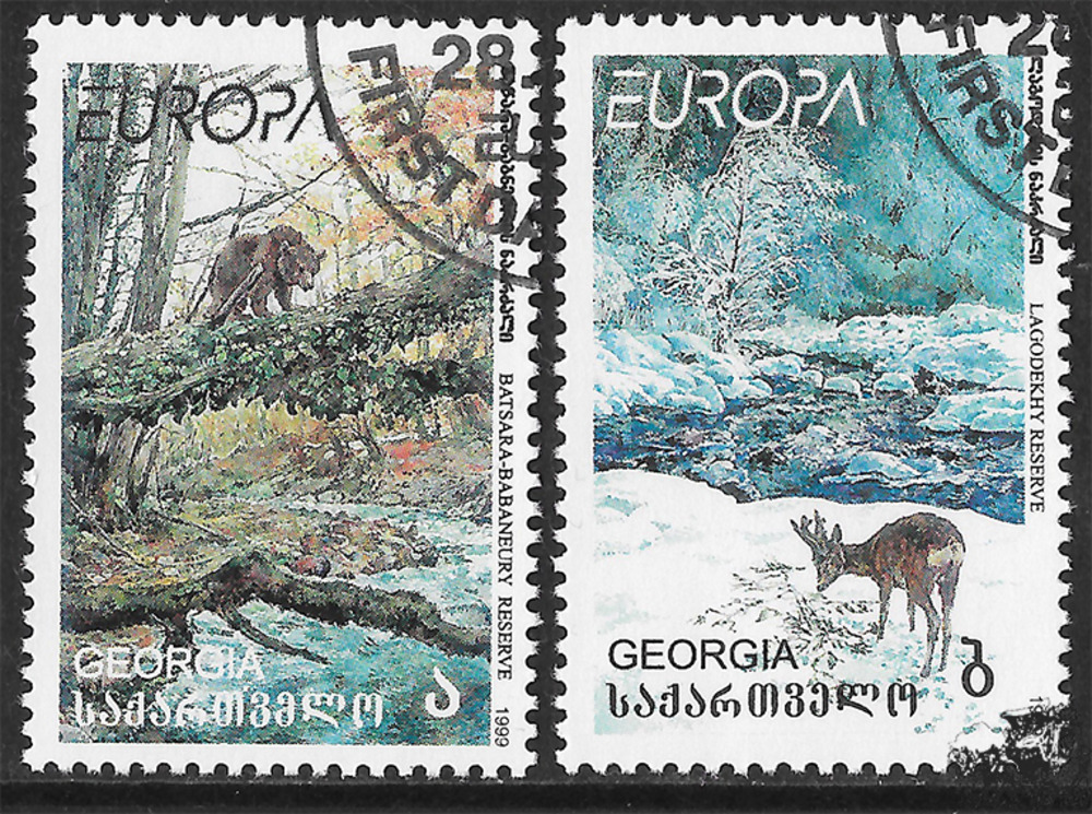 Georgien 1999 o - Natur- und Nationalparks