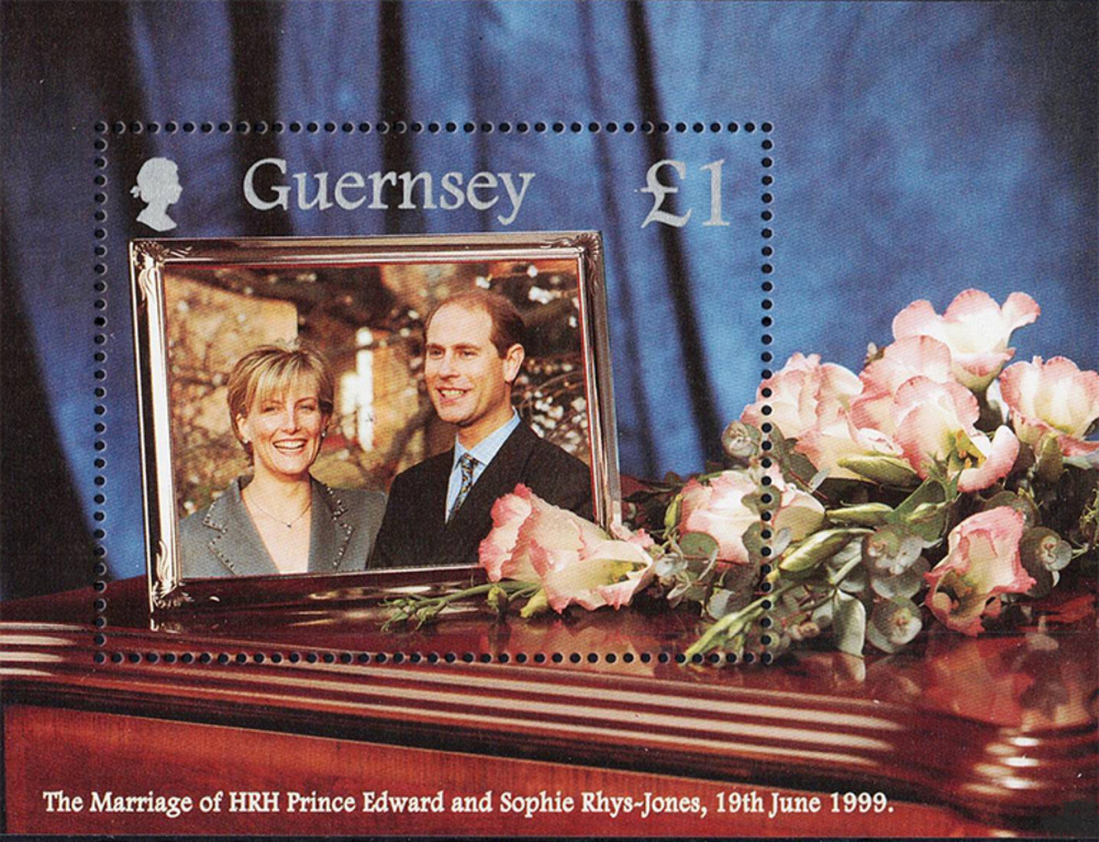 Guernsey 1999 ** - Hochzeit von Prinz Edward und Sophie Rhys-Jones
