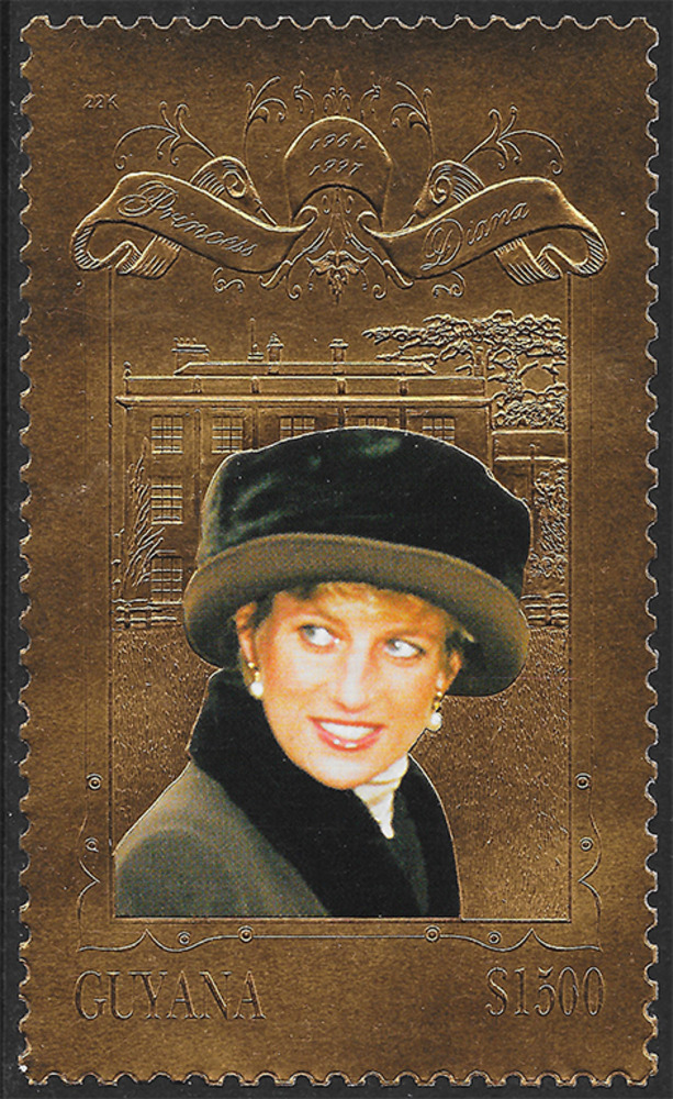 Guyana 1999 ** - 2. Todestag von Prinzessin Diana