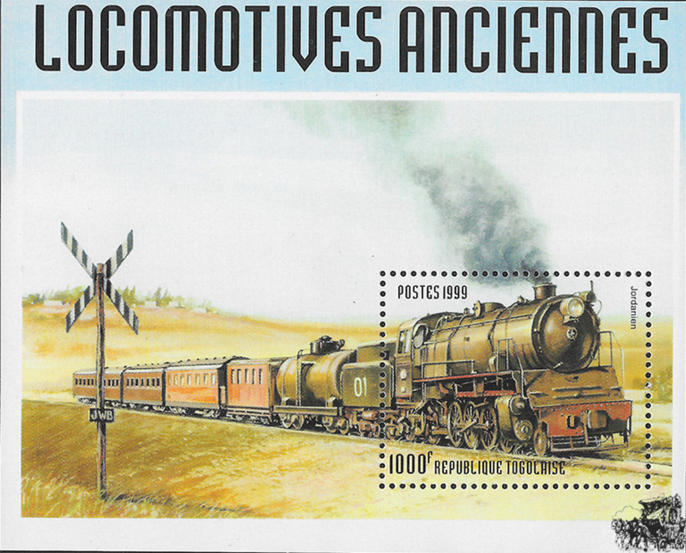 Togo 1999 ** - Alte Lokomotiven
