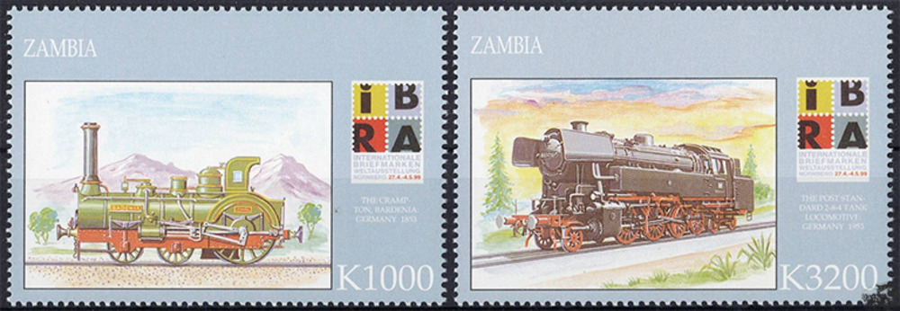 Sambia 1999 ** - Eisenbahnen