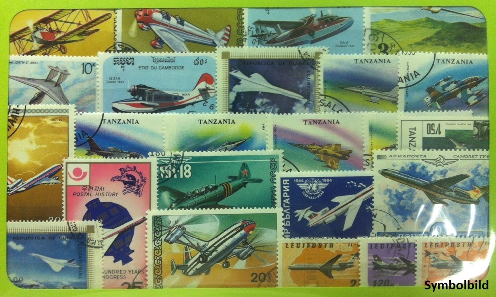 50 Motive - Flugzeuge & Luftfahrt 50 Motive - Flugzeuge & Luftfahrt