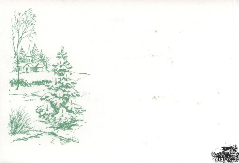 Empty envelope Christmas Empty envelope Christmas