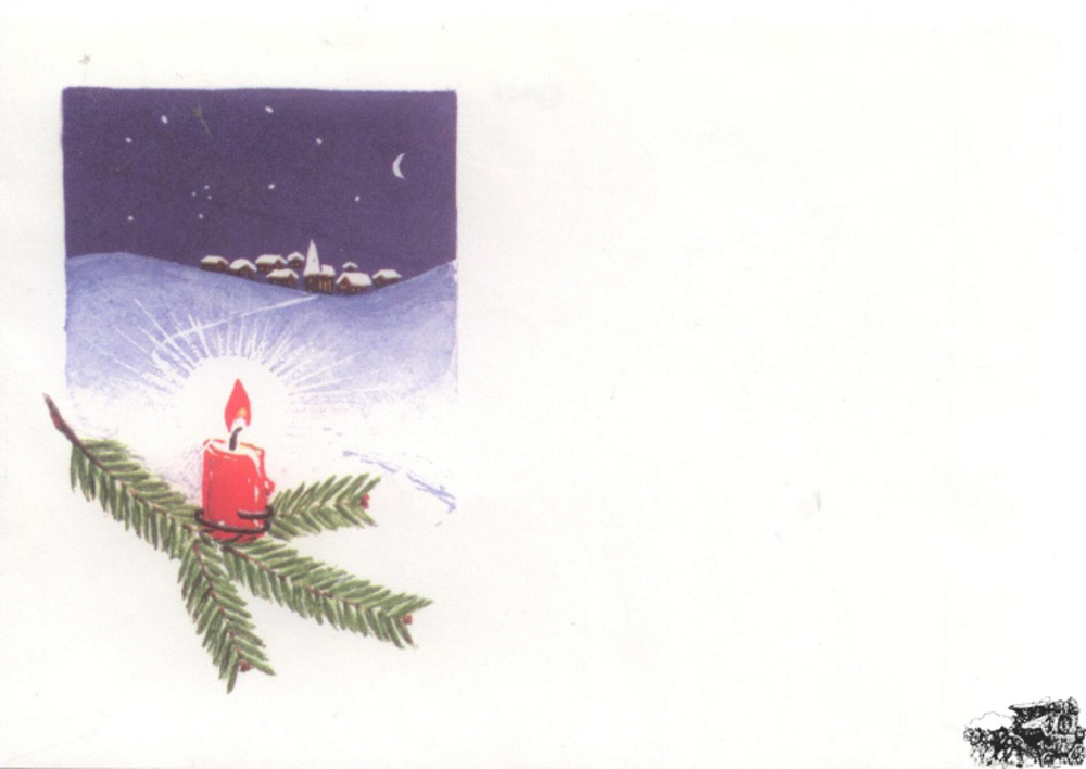 Empty envelope Christmas Empty envelope Christmas