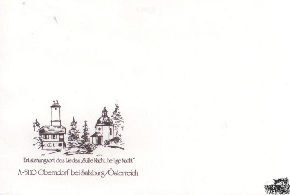 Empty envelope Christmas