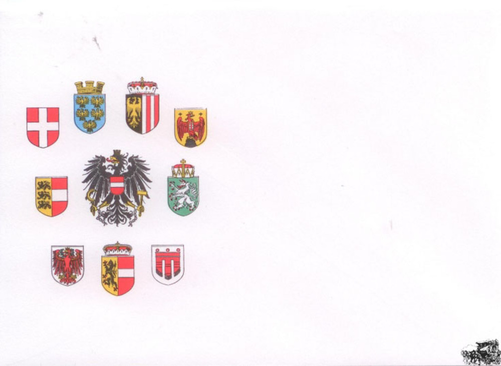 Empty envelope crest Empty envelope crest