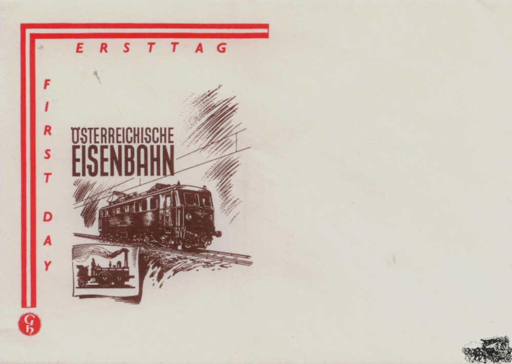 Leerkuvert Eisenbahn