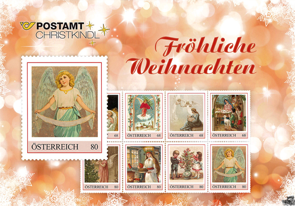 Postamt Christkindl - Fröliche Weihnachten, Marken.Edition 8 