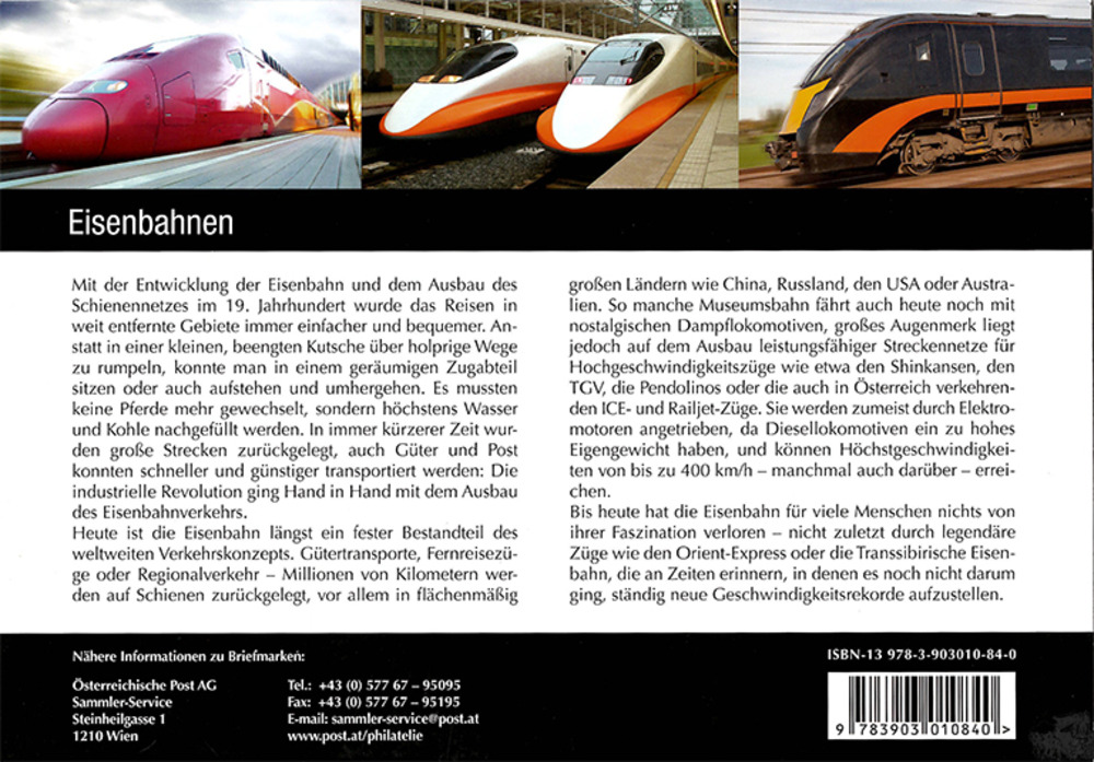 Eisenbahnen, Marken.Edition 8 **