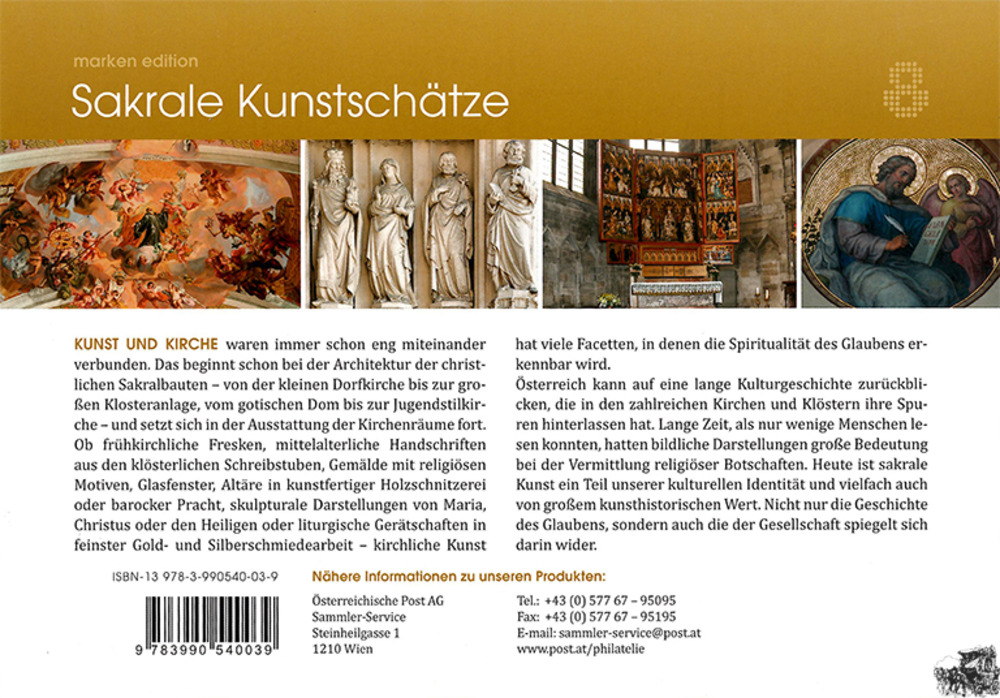 Sakrale Kunstschätze, Marken.Edition 8 **
