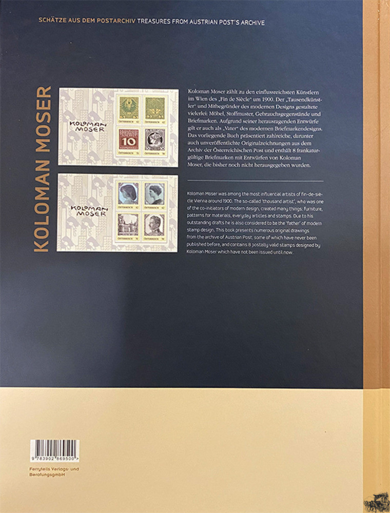 Schätze aus dem Postarchiv: Koloman Moser – Kunst auf Briefmarken