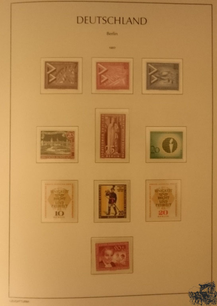 Sammlung Berlin 1956/1957-90 **kpl. Sammlung Berlin 1956/1957-90 **kpl.