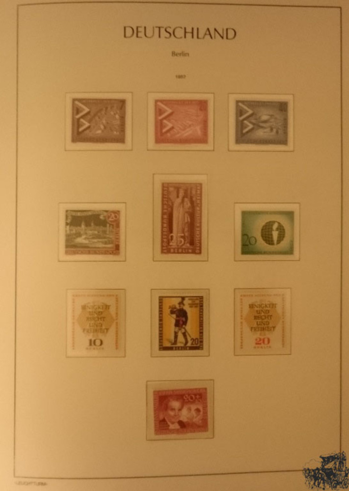 Sammlung Berlin 1956/1957-90 **kpl.