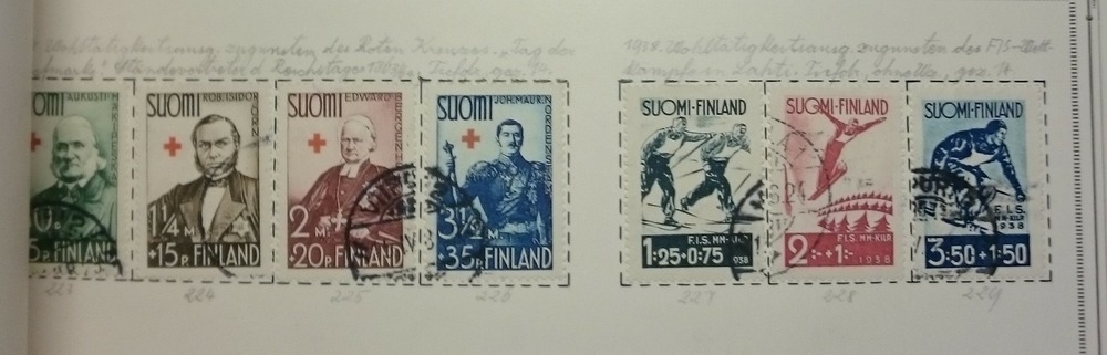 Uralt-Sammlung Finnland ab Nr.3