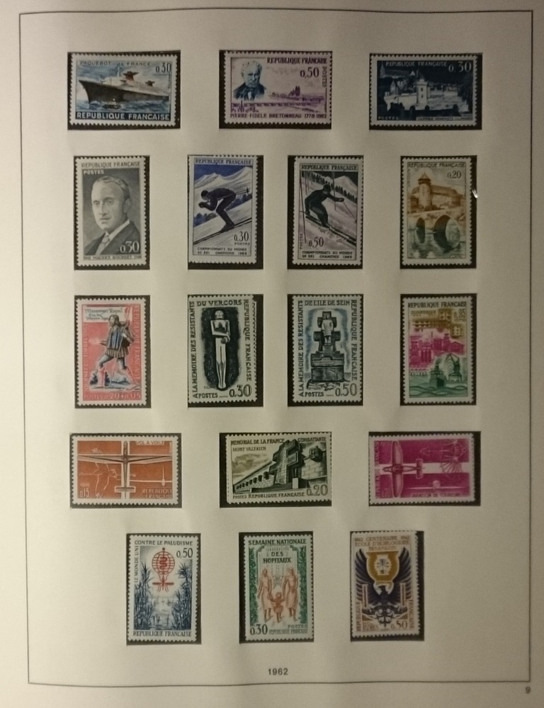 schöne Sammlung Frankreich von 1960-1987 **postfrisch fast kpl. in zwei Alben schöne Sammlung Frankreich von 1960-1987 **postfrisch fast kpl. in zwei Alben