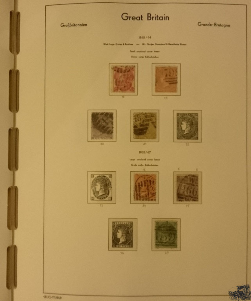 Großbritannien Sammlung 1840 (ab Nr.1) bis 1980 **/O