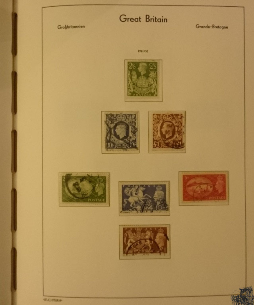 Großbritannien Sammlung 1840 (ab Nr.1) bis 1980 **/O