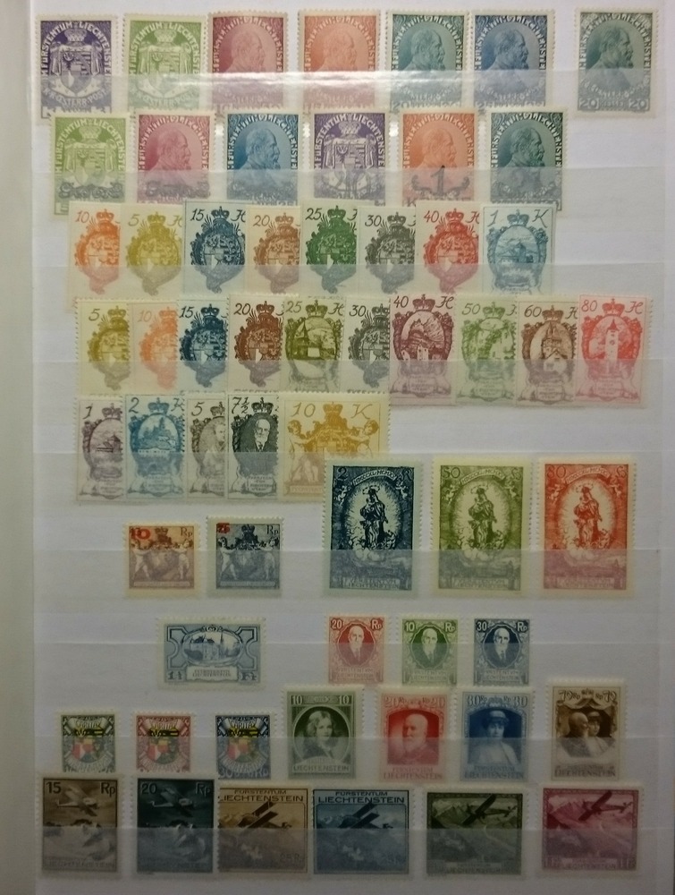Liechtenstein-Sammlung 1917-1995 ** sehr umfangreich mit vielen guten Ausgaben/Blocks Liechtenstein-Sammlung 1917-1995 ** sehr umfangreich mit vielen guten Ausgaben/Blocks