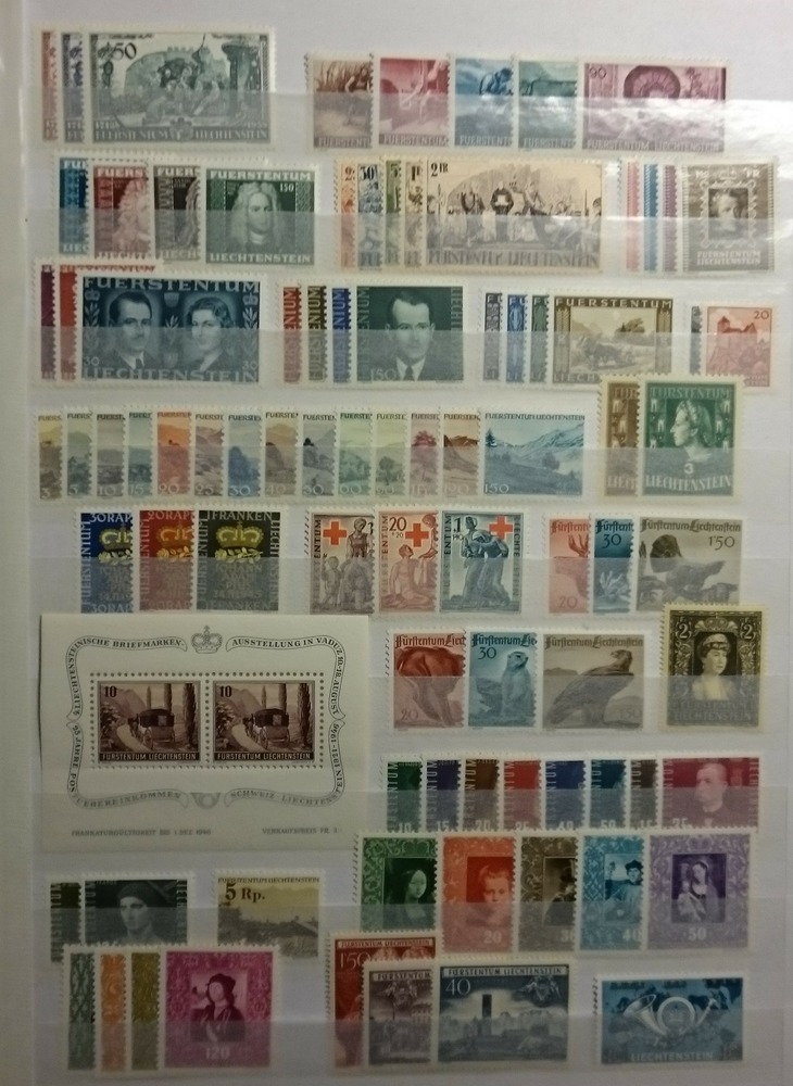 Liechtenstein-Sammlung 1917-1995 ** sehr umfangreich mit vielen guten Ausgaben/Blocks Liechtenstein-Sammlung 1917-1995 ** sehr umfangreich mit vielen guten Ausgaben/Blocks