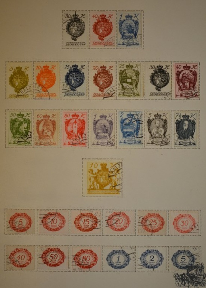 Uralt Sammlung Liechtenstein ab Nr.1 Uralt Sammlung Liechtenstein ab Nr.1