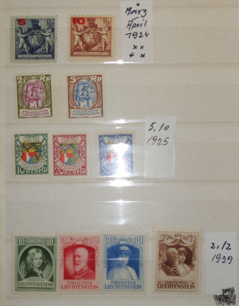 Sammlung Liechtenstein 1917-1986 */**