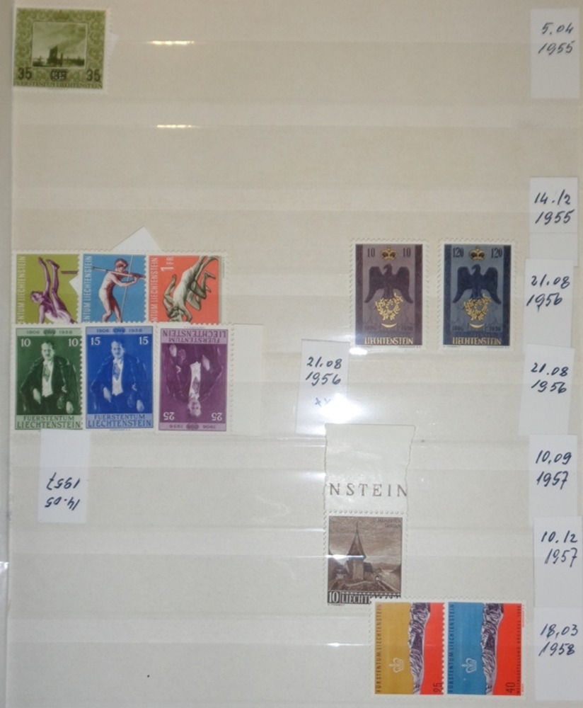 Sammlung Liechtenstein 1917-1986 */**