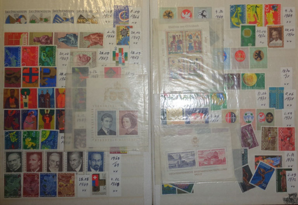 Sammlung Liechtenstein 1917-1986 */**