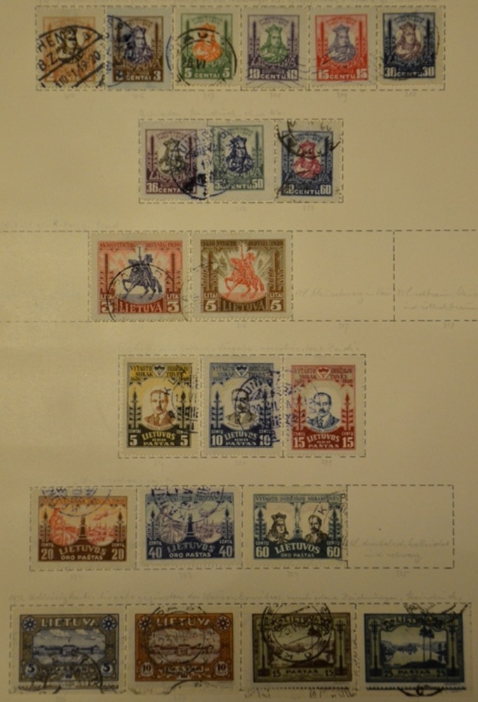Uralt-Sammlung Litauen ab 1919