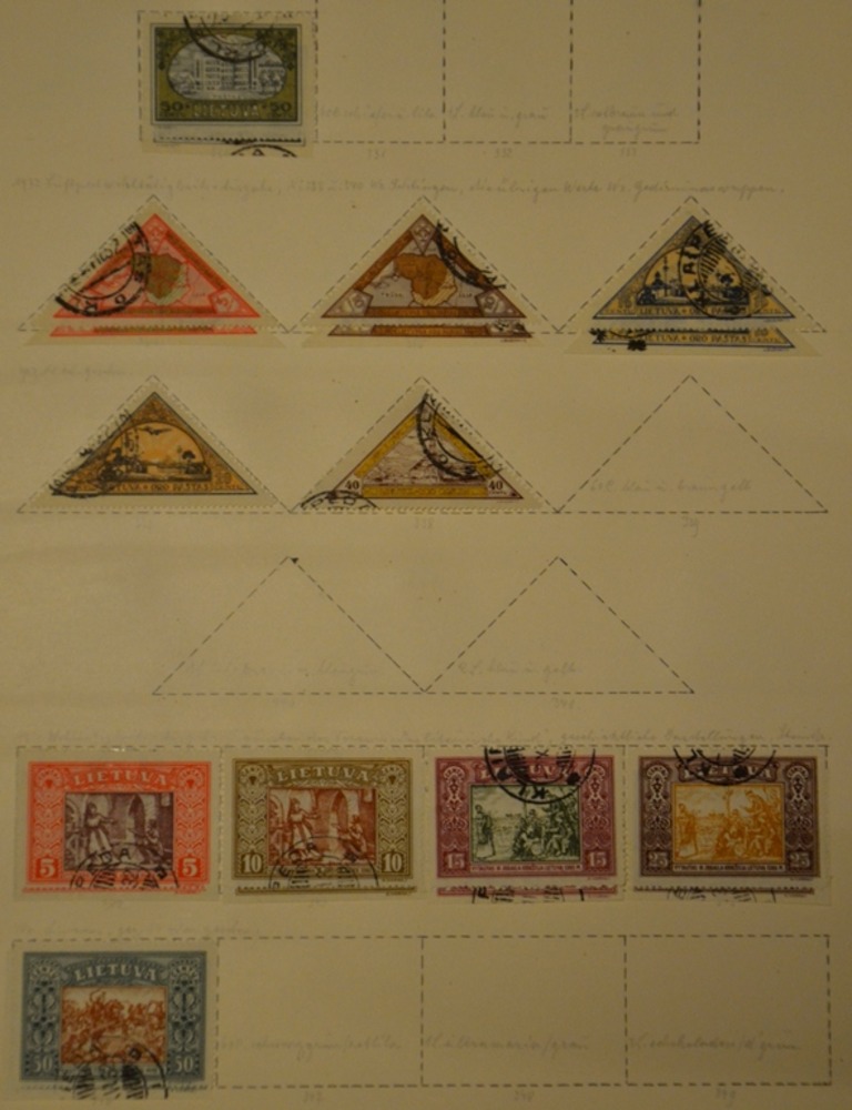Uralt-Sammlung Litauen ab 1919