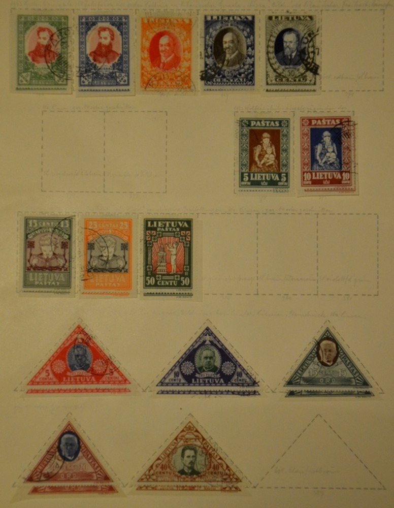 Uralt-Sammlung Litauen ab 1919