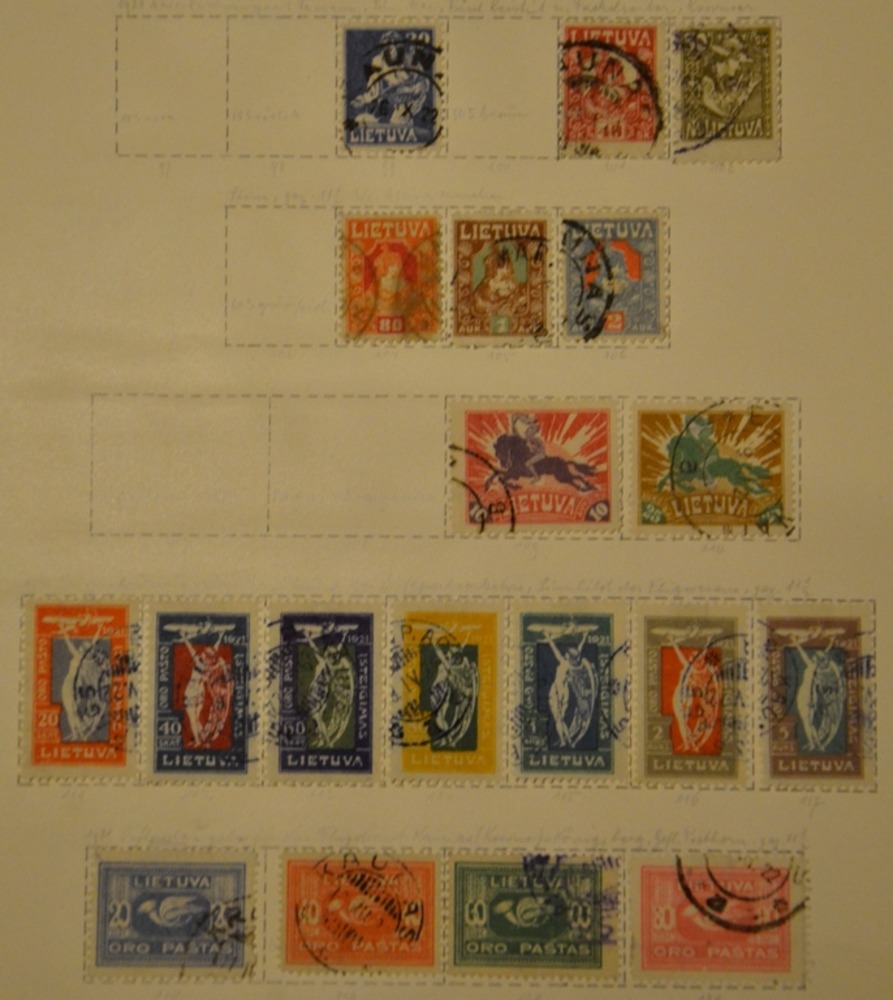 Uralt-Sammlung Litauen ab 1919