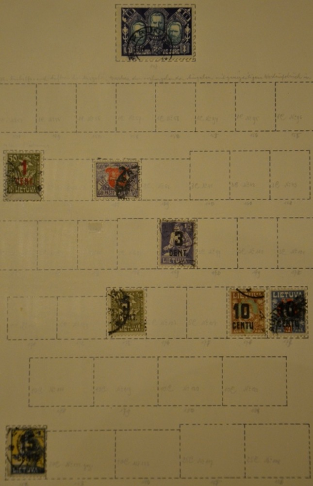 Uralt-Sammlung Litauen ab 1919