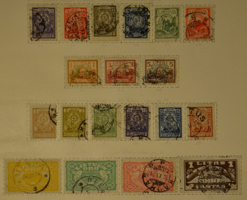 Uralt-Sammlung Litauen ab 1919