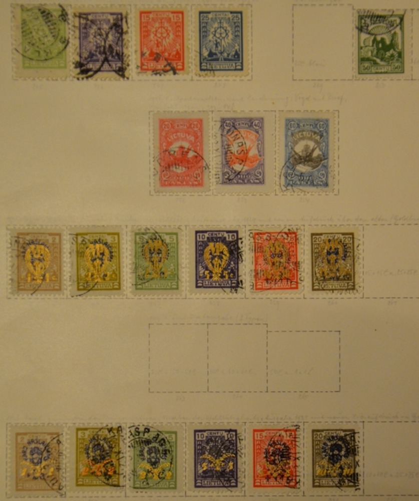 Uralt-Sammlung Litauen ab 1919