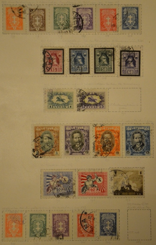 Uralt-Sammlung Litauen ab 1919