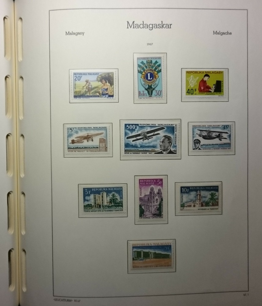 Sammlung Madagaskar ab Autonomie 1958-1976/77 ** kpl.