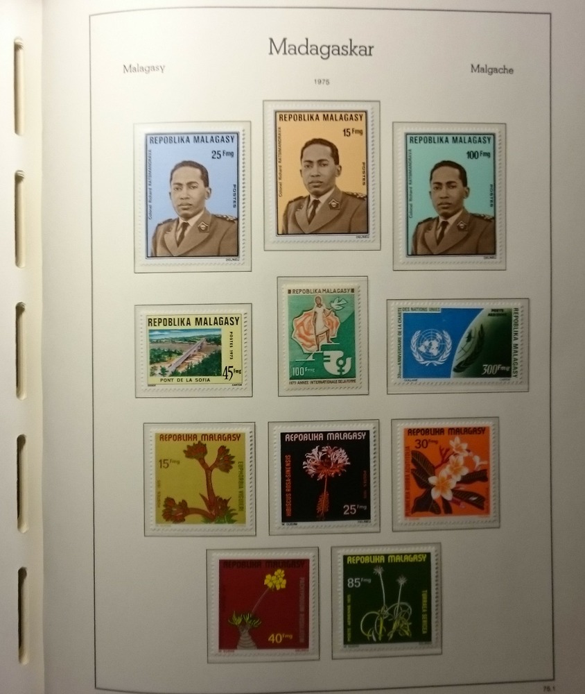 Sammlung Madagaskar ab Autonomie 1958-1976/77 ** kpl.