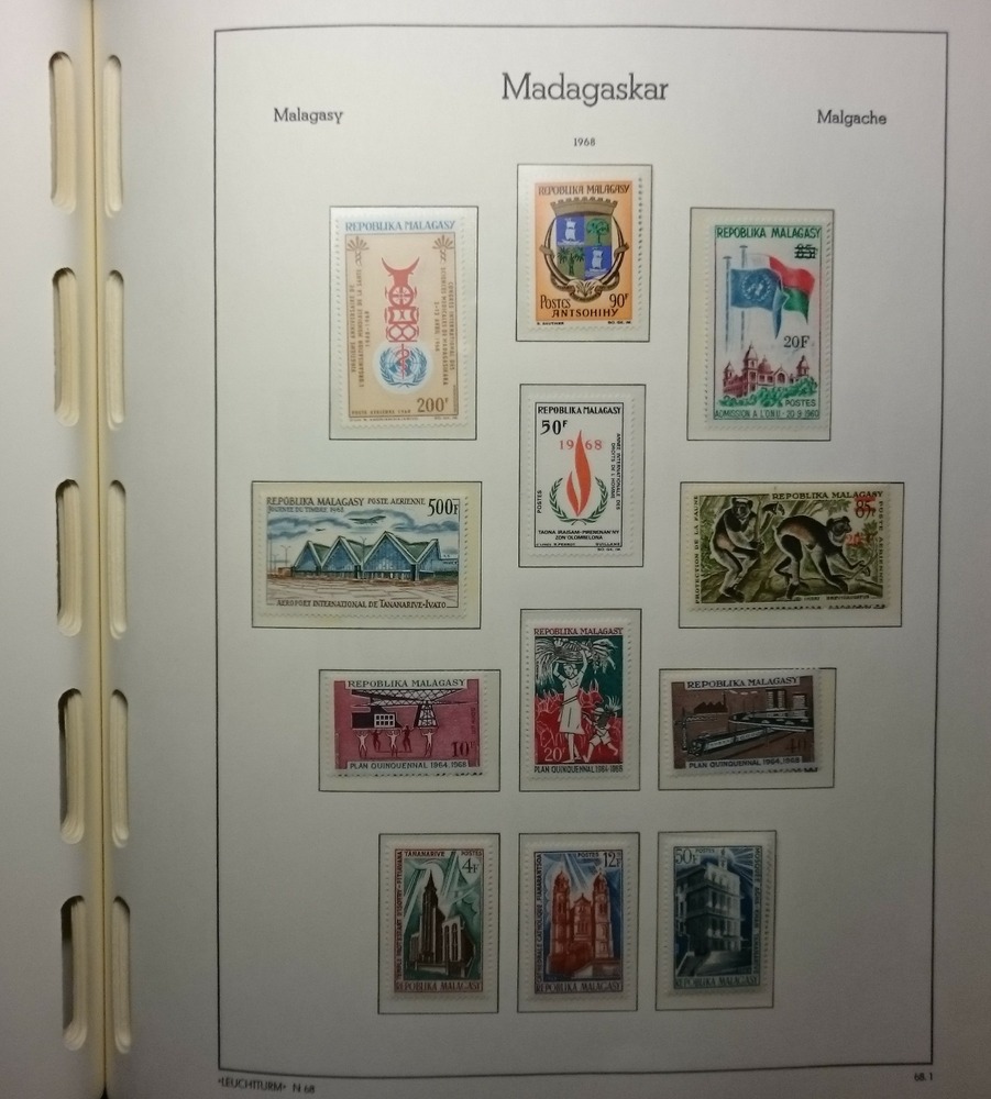 Sammlung Madagaskar ab Autonomie 1958-1976/77 ** kpl.