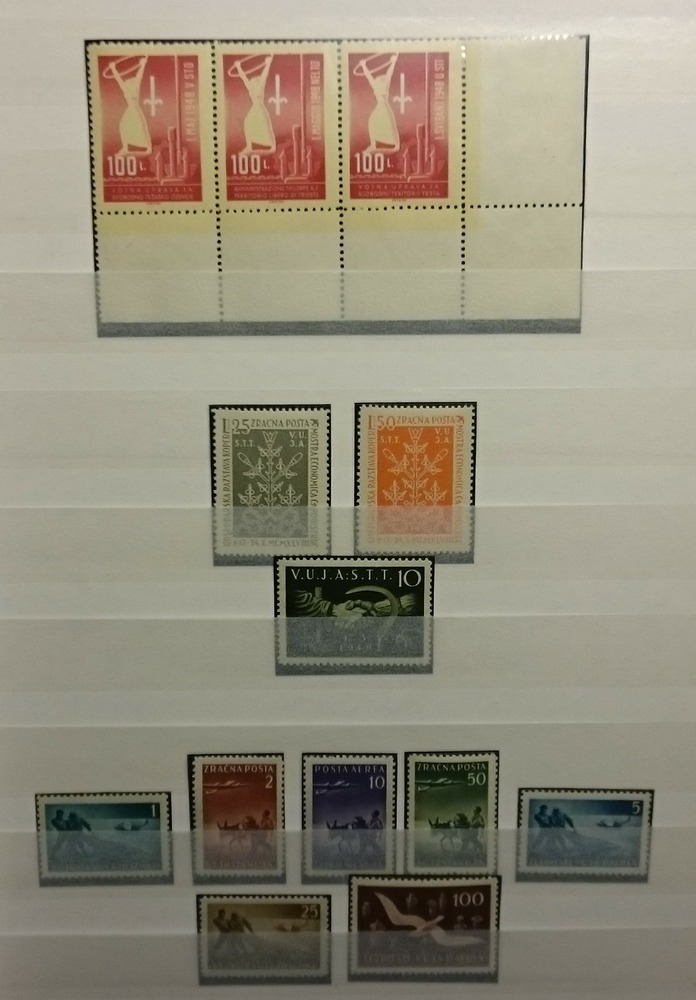 Sammlung Triest Zone B (jugoslawische Verwaltung) ** 1948-1954 fast kpl.