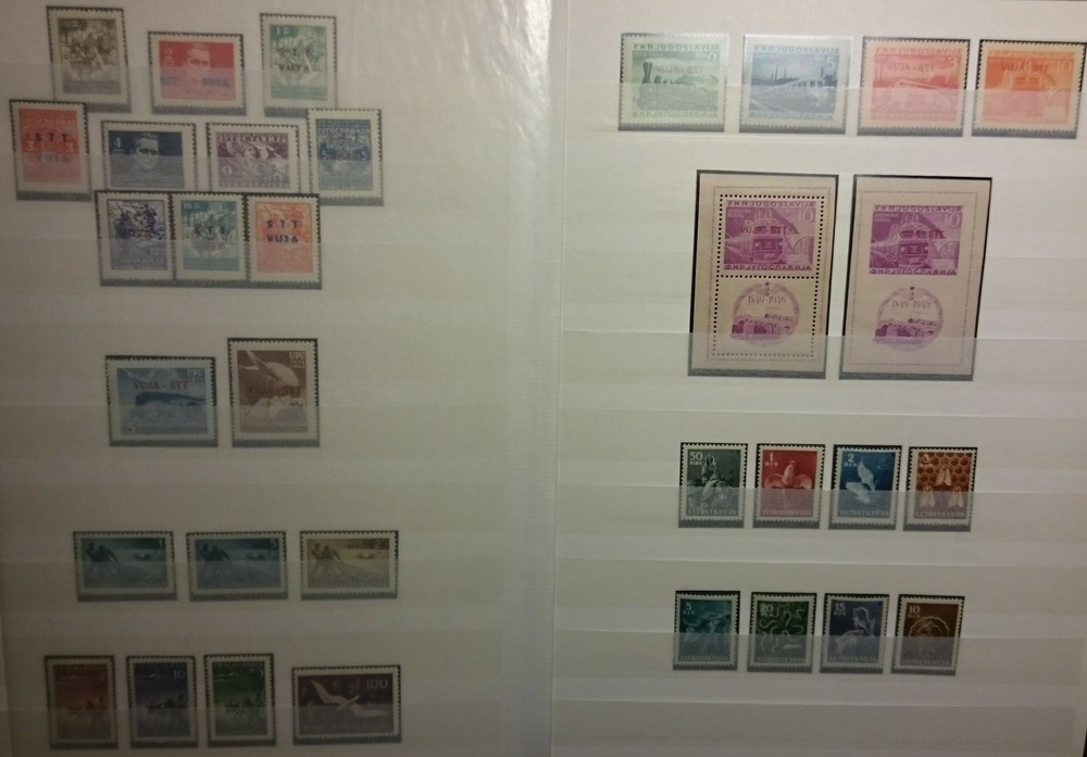 Sammlung Triest Zone B (jugoslawische Verwaltung) ** 1948-1954 fast kpl.